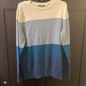 Children’s Place Striped Blue and Cream Sweater